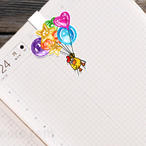Original Handmade Little Chick Bookmark