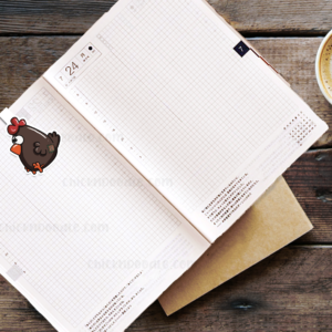 Original Handmade Little Brown Hen Bookmark - Image 2