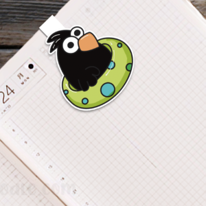 Original Handmade Pool Bird Bookmark