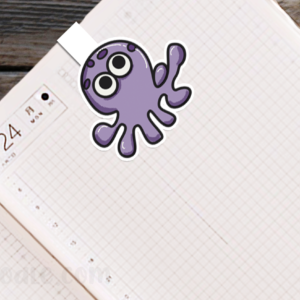 Original Handmade Octopus Bookmark
