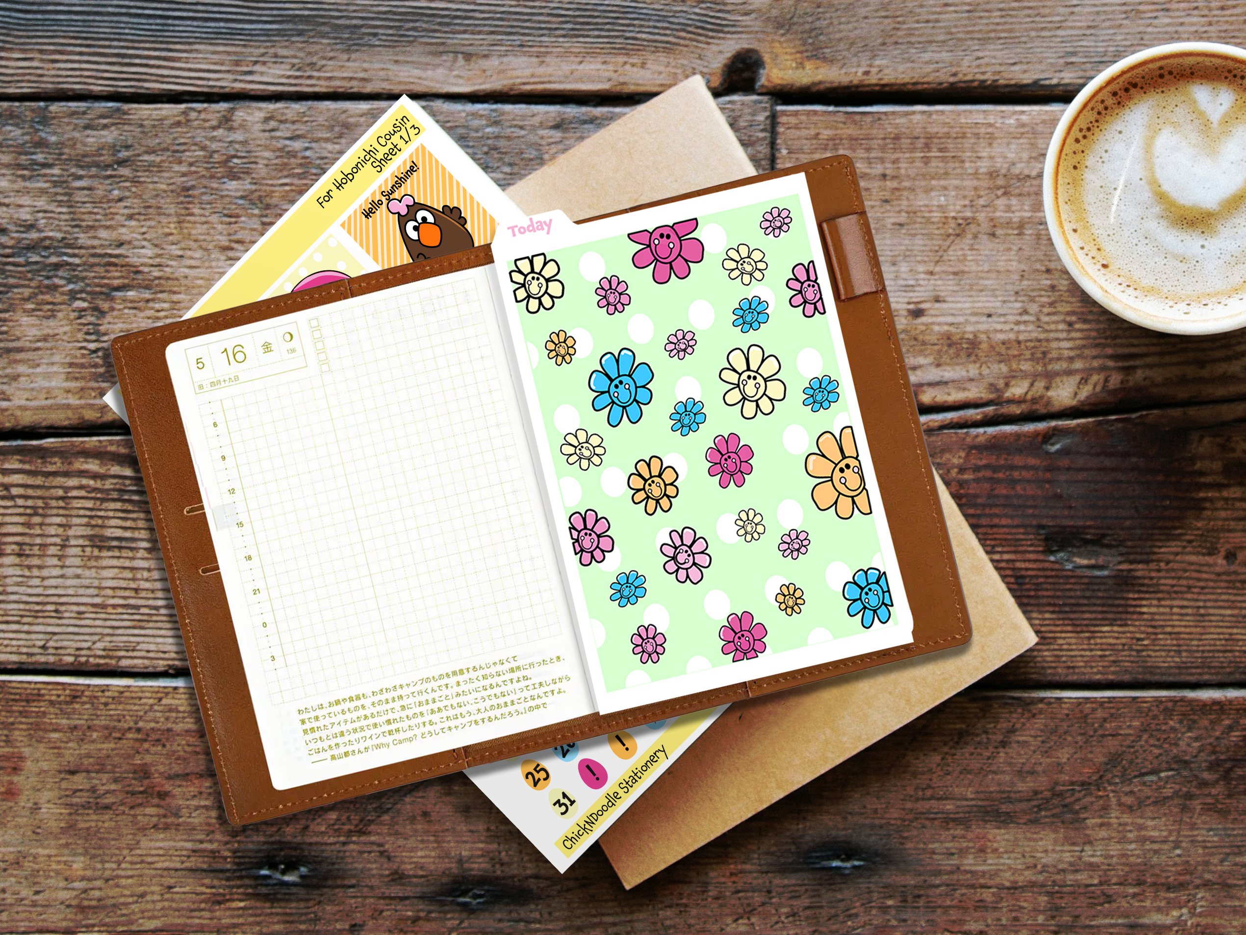 Handmade Pencil Boards for A6 Pocket Size Journals