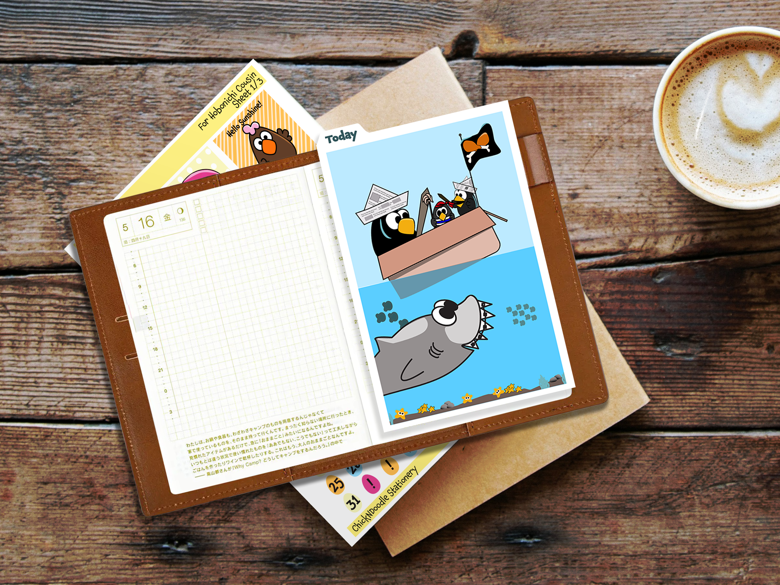 Handmade Pencil Boards for A6 Pocket Size Journals