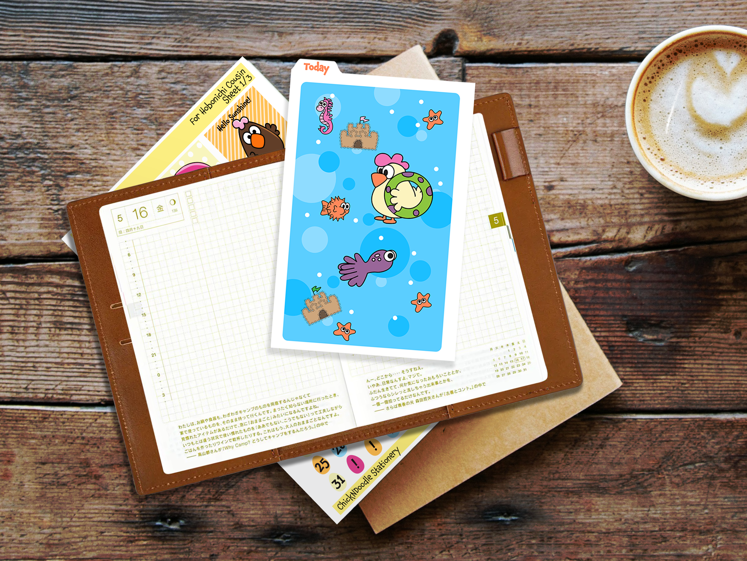 Handmade Pencil Boards for A6 Pocket Size Journals