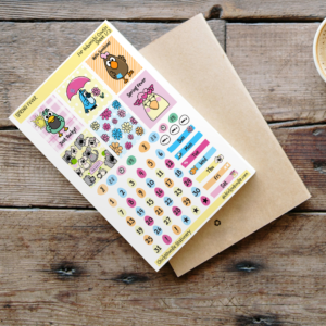 Handmade Spring Sticker Package to Make Your New Hobby Easy!