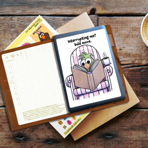 Large Handmade Stickers for readers