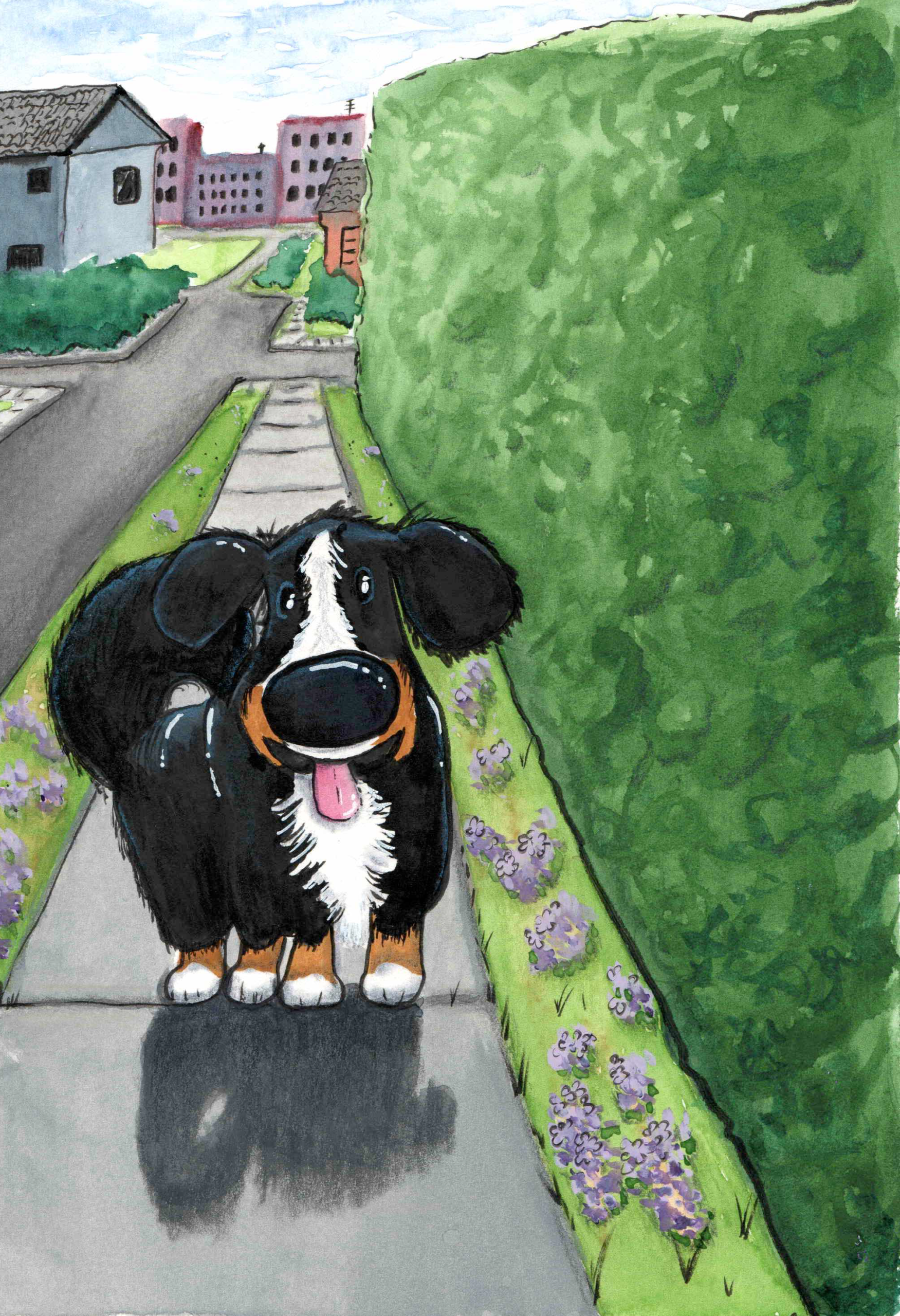 Prints - Painting Series "Is This Your Dog"