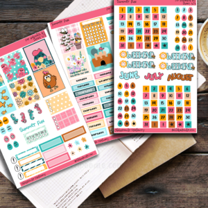 Summer Fun Stickers - A5 Medium
