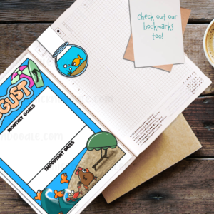 Monthly Goal Stickers for Planners and Journals - Image 19
