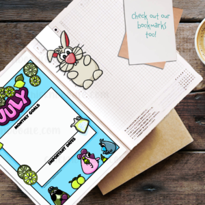 Monthly Goal Stickers for Planners and Journals - Image 18