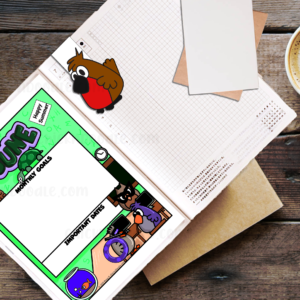 Monthly Goal Stickers for Planners and Journals - Image 17