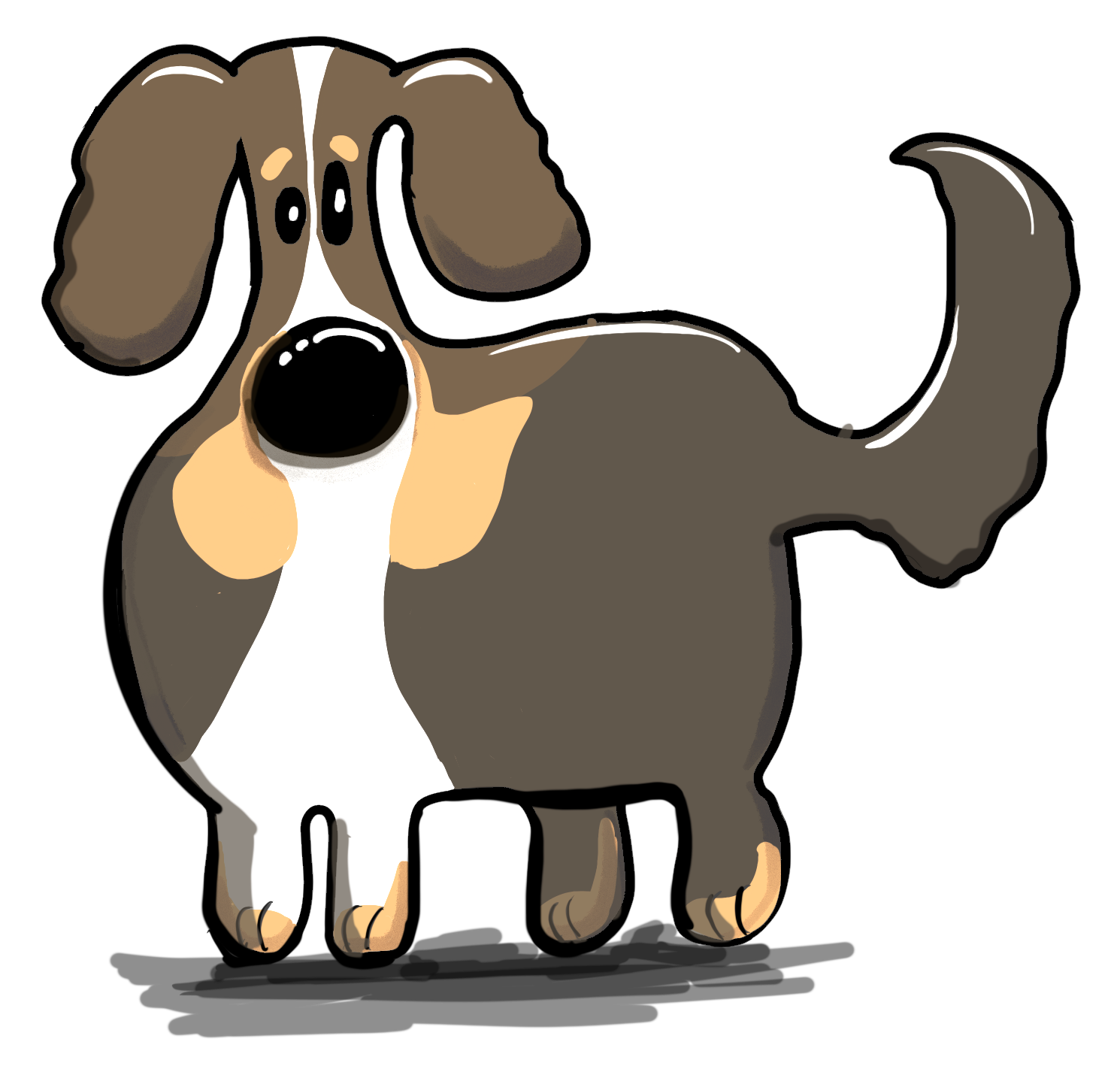 Bernese Mountain Dog Sticker