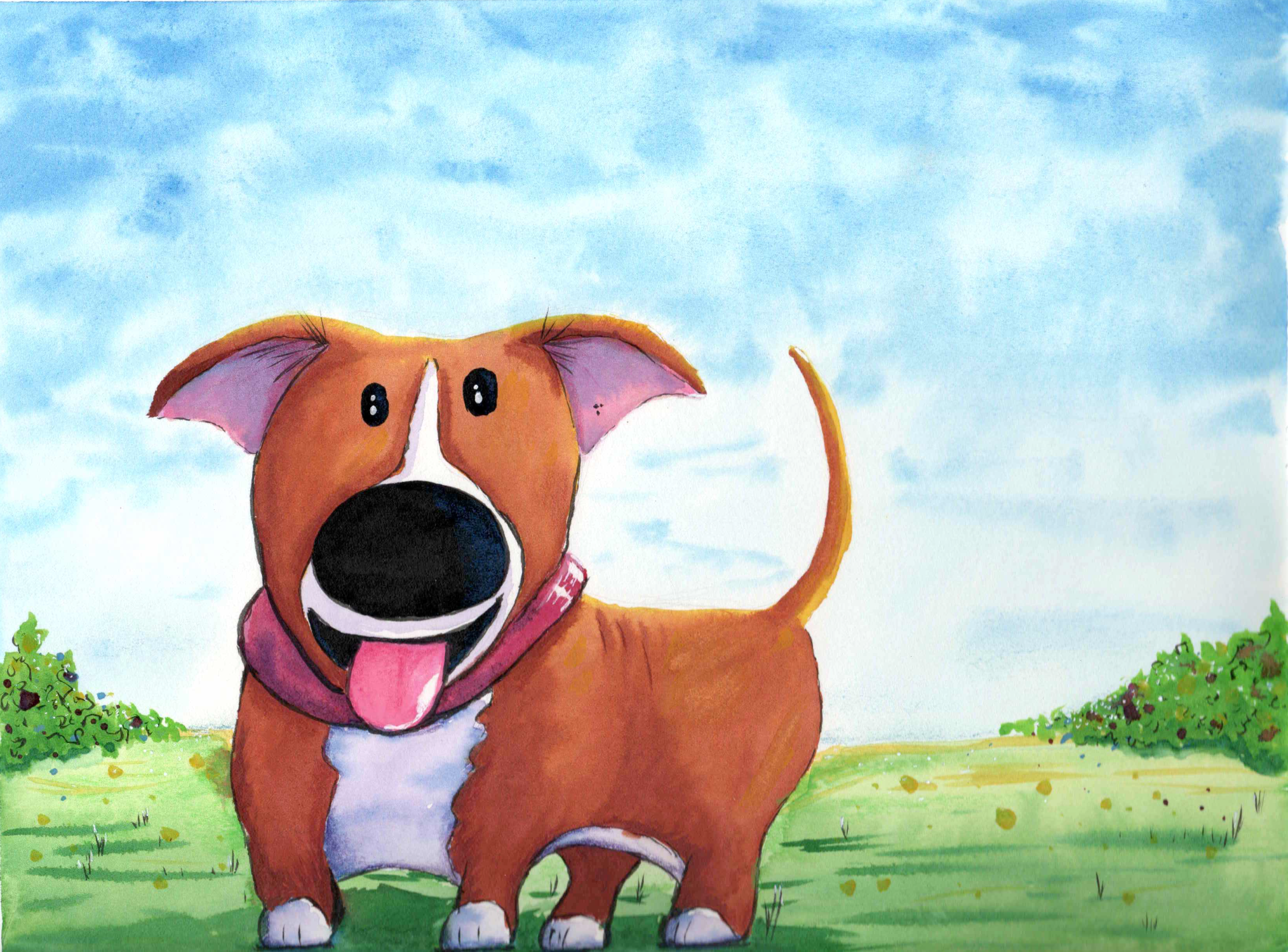 Prints - Painting Series "Is This Your Dog"