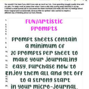 Journaling Prompts for Download - Image 3