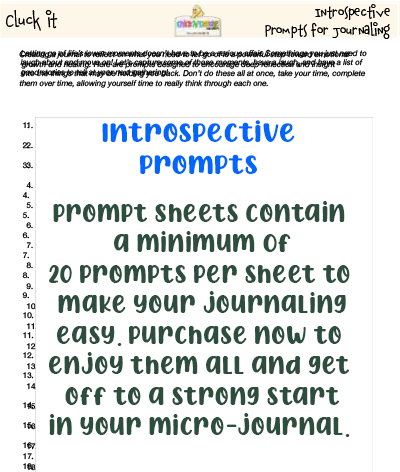 Journaling Prompts for Download