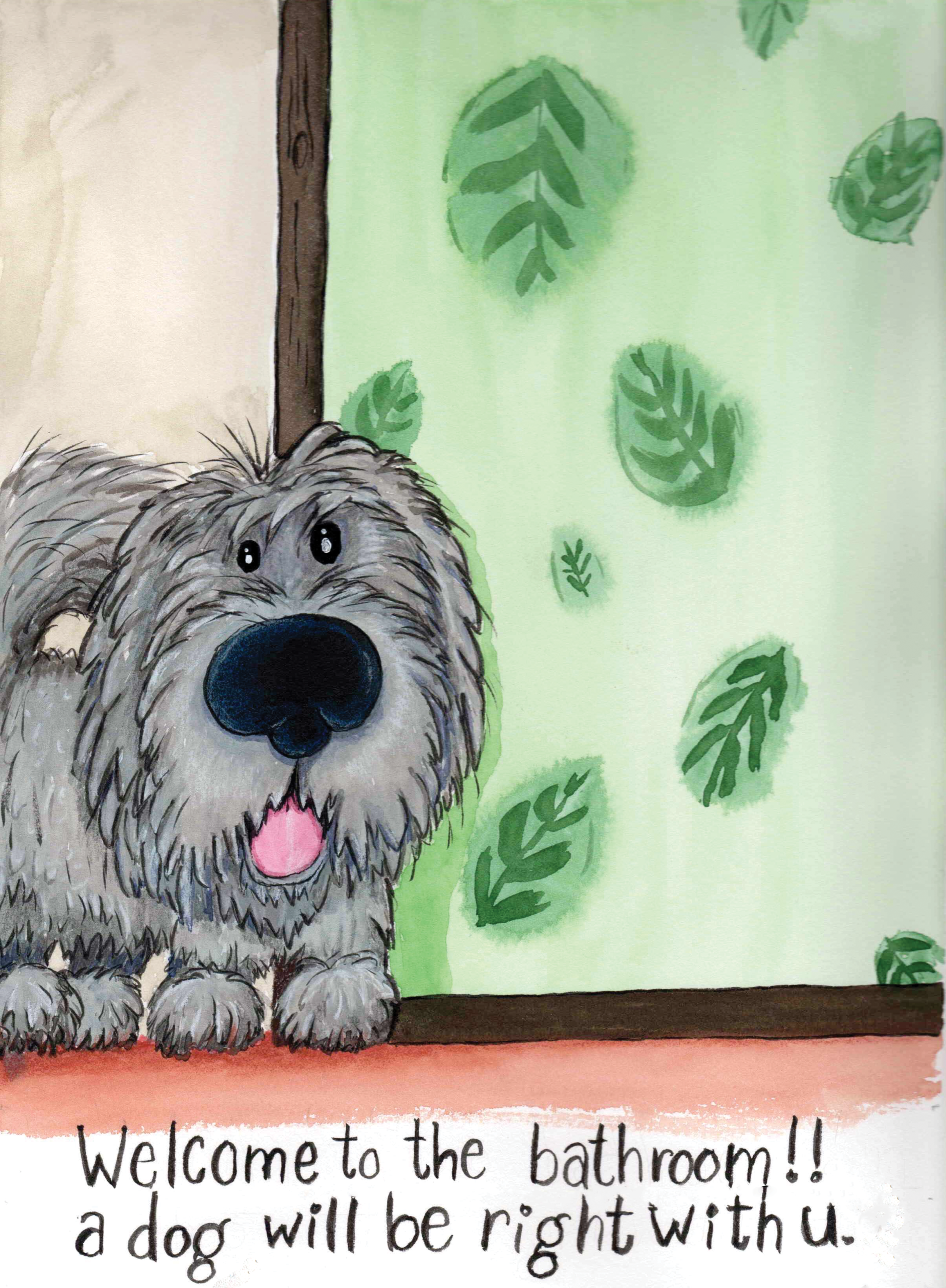 Prints - Painting Series "Is This Your Dog"