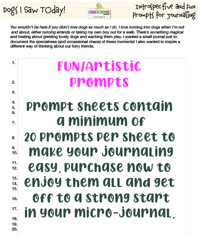 Journaling Prompts for Download