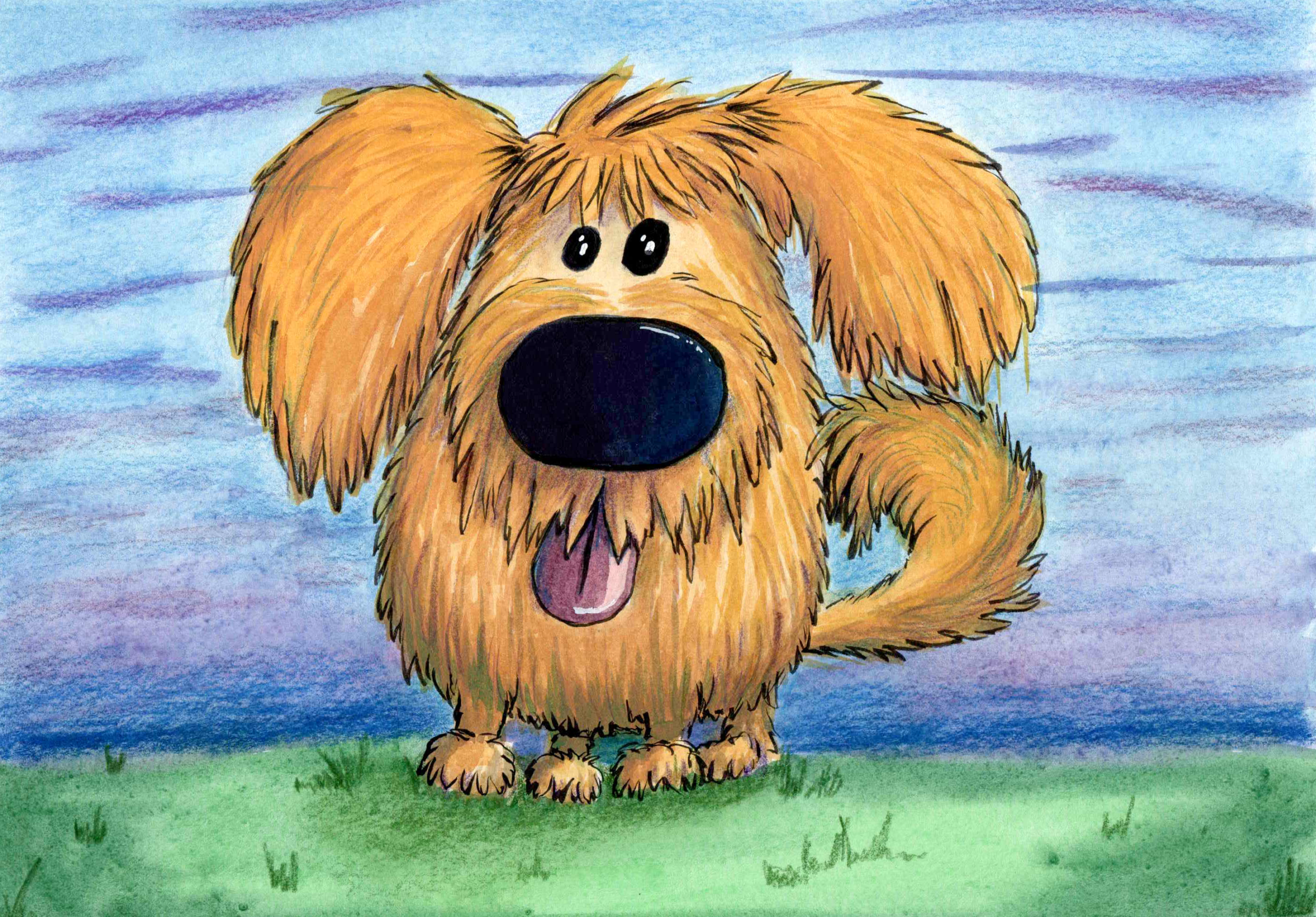 Prints - Painting Series "Is This Your Dog"