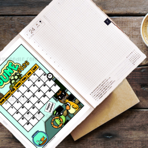 Monthly View Stickers for Journals and Planners - Image 6