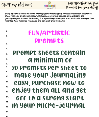 Journaling Prompts for Download
