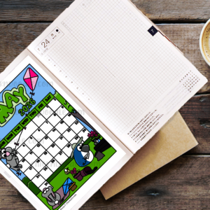 Monthly View Stickers for Journals and Planners - Image 5