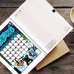 Monthly View Stickers for Journals and Planners - Image 4