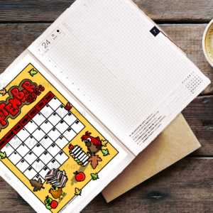 Monthly View Stickers for Journals and Planners - Image 2