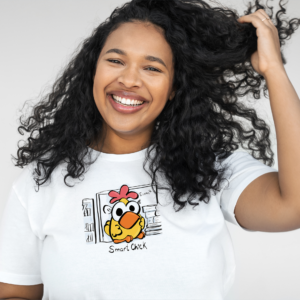 Smart Chick Tshirt - Image 2