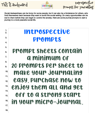 Journaling Prompts for Download