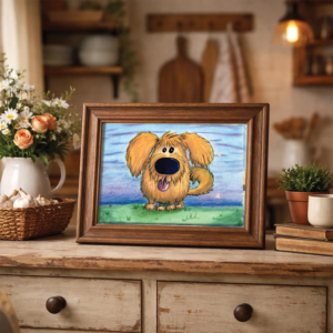 Original Mixed Media Painting Series "Is This Your Dog" - Image 4